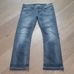 Diesel Industry Jeans Men's 34/30 Viker Reg Straight Button Fly Denim Jeans